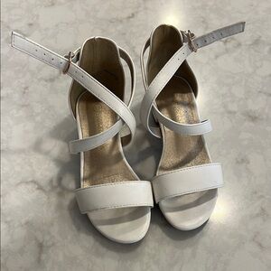 Elegant White Women's Sandals